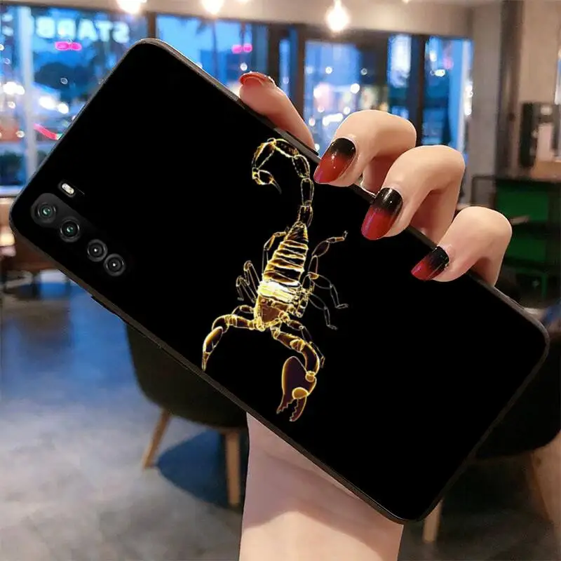 

Animal crab scorpion Custom Soft Phone Case For Huawei Nova 6se 7 7pro 7se honor 7A 8A 7C Prime2019