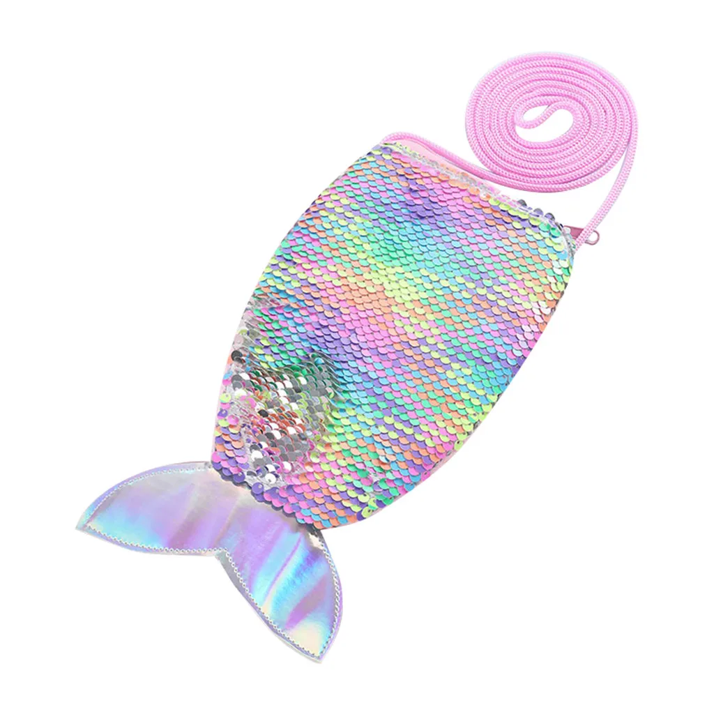 Женские кошельки 2020 унисекс с блестками сумочки на молнии милый кошелек рыбьим