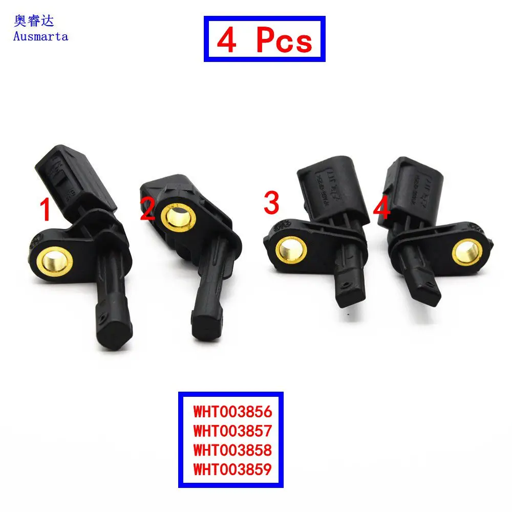 

2-4 Pcs ABS Wheel Sensor WHT003856 WHT003857 WHT003858 WHT003859 For Beetle Eos Golf MK5 MK6 Passat B6 B7