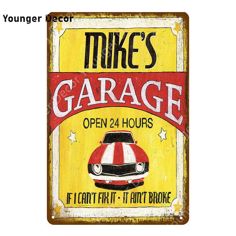 Металлические знаки Hor Rod для гаража открытый металлический ВИНТАЖНЫЙ ПЛАКАТ на 24