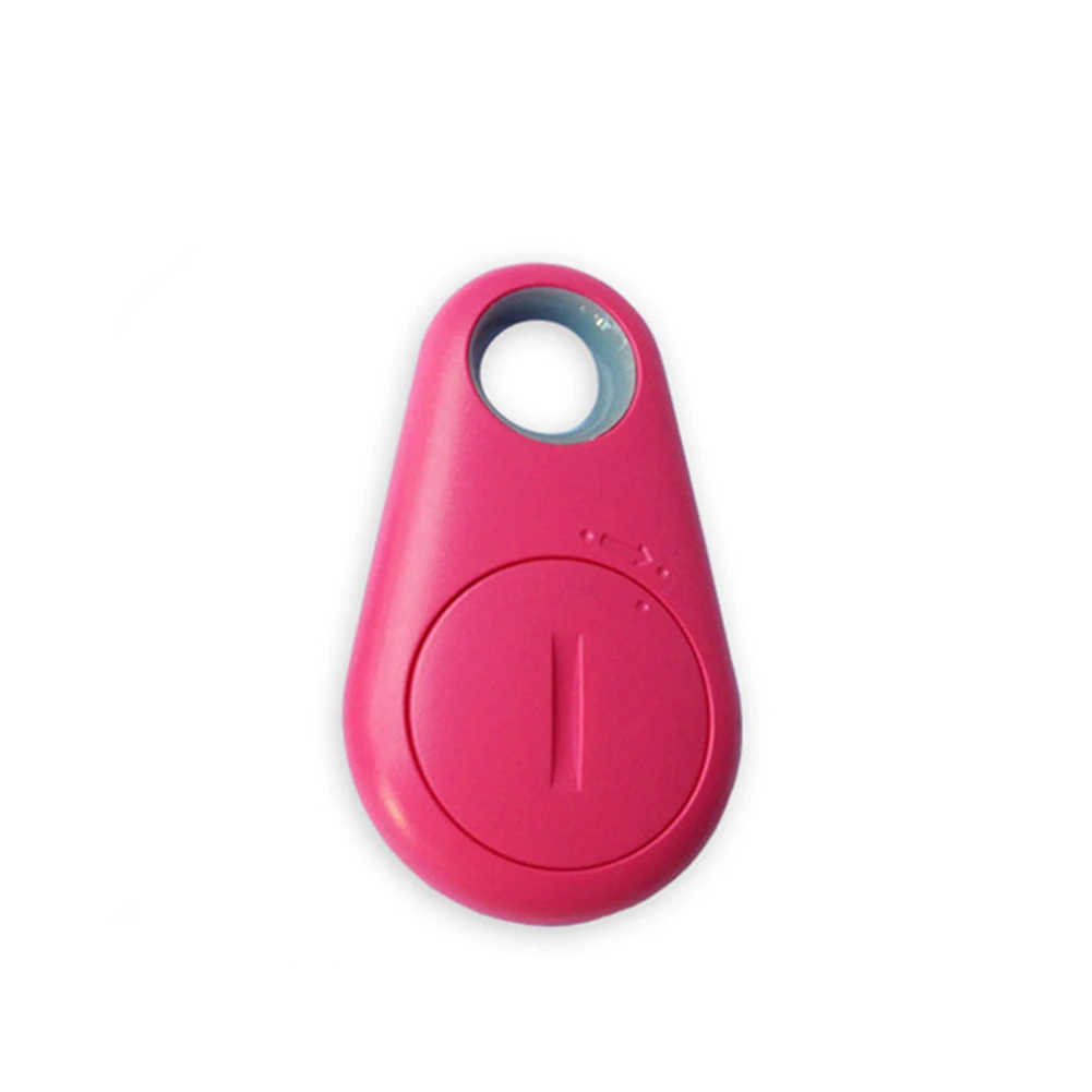 1 x Drip Pink Новые Домашние животные Смарт мини gps трекер анти-потеря Водонепроницаемый Bluetooth Tracer собака кошка ключи кошелек сумка дети трекеры Finder оборудование - Цвет: 1 x Drip Pink