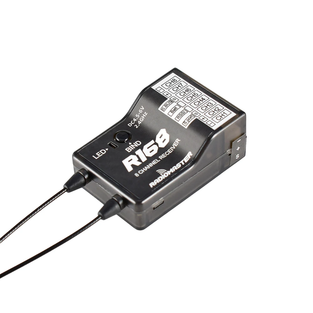 Receptor de RadioMaster R81, R84, R86, R86C, R88, R161, R168, Nano, 2,4G, Compatible con FrSky para Dron teledirigido, novedad-4