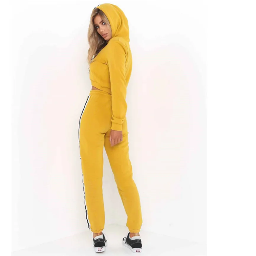 Женский спортивный костюм из 2 предметов толстовка с капюшоном и