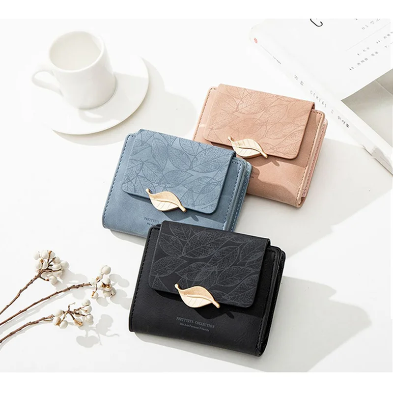 

Spring New Ladies' Long Purse Korean Version Checkered PU Printed Girls' Clasp Large-capacity Women's Handbag