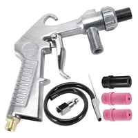 hlzs sandblaster feed blast air siphon sand blasting abrasive tool ceramic nozzles tips kit power tools sprayer