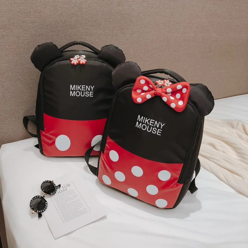 Disney Микки Мышь стильная футболка с изображением персонажей видеоигр рюкзак для
