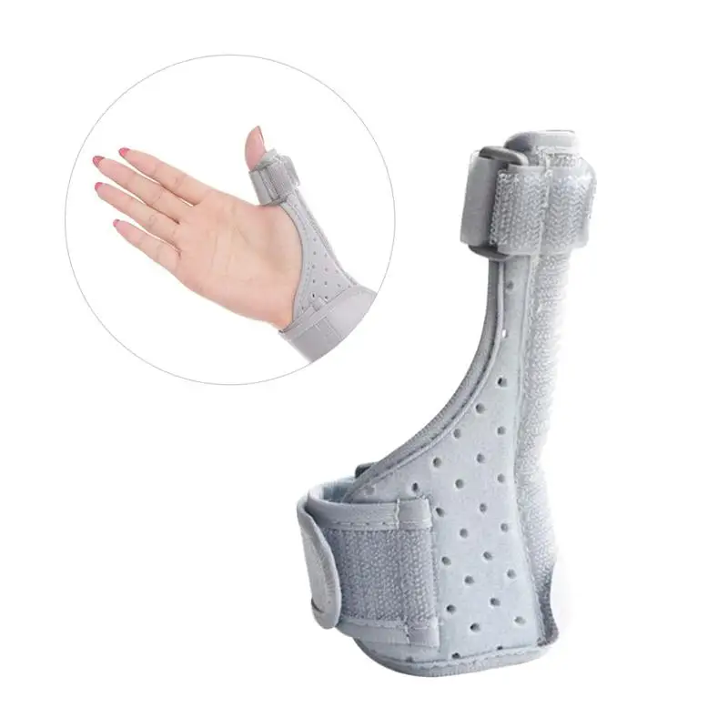 1pc Thumb Brace Thumb Splint Adjustable Pain Relief Fixed Comfortable Thumb Belt Band Support Corrector Pads Men Women Patients