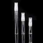 Прозрачные стеклянные многоразовые флаконы 50 шт.лот 10 мл прозрачные флаконы для распыления парфюма оптом