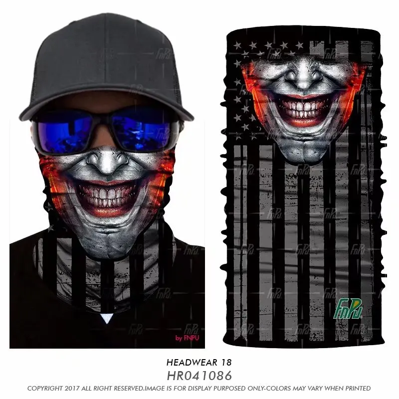 Mascarillas Скелет Череп шеи теплее гаитер террорбле маска бесшовные магия Велоспорт