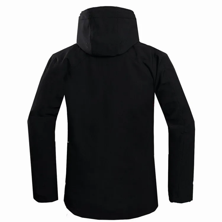 Зимняя и Весенняя Мужская Уличная водонепроницаемая куртка софтшелл WindStopper Спортивная походная куртка мужская термальная Лыжная одежда RM001