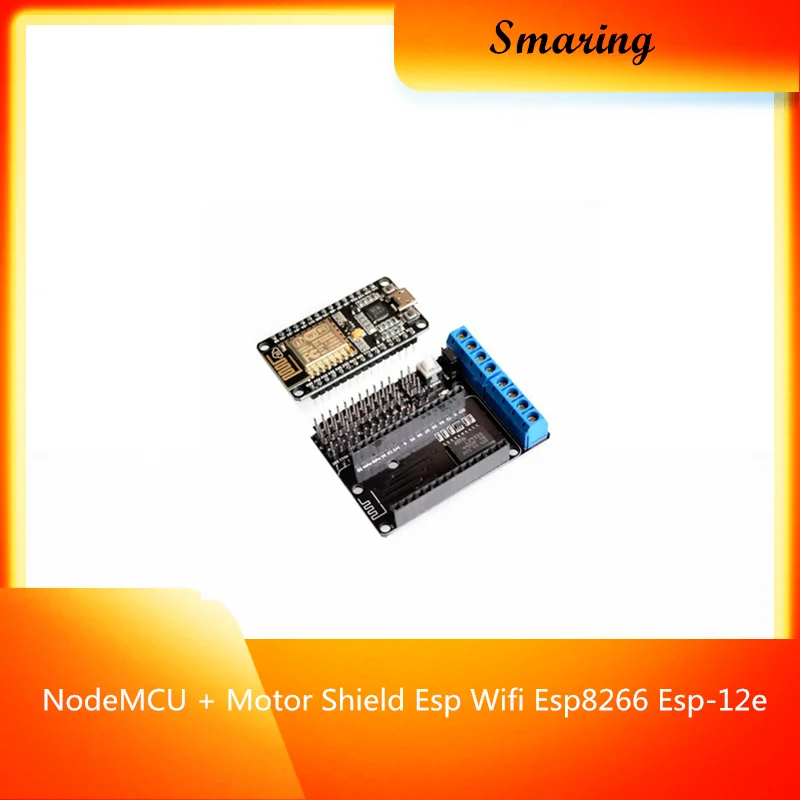 

ESP8266 ESP-12E CP2102 NodeMCU V2 макетный комплект NodeMCU + Щит двигателя ESP12E WIFI DIY RC игрушка с дистанционным управлением IoT Smart Car