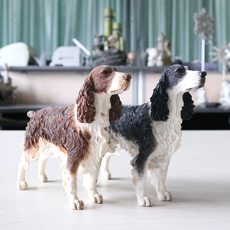 

Imitation Animal Model Car Accessories Dogs Models Figurines Miniatures Decoration Dogs Model Crafts Murals Furnishing Gift