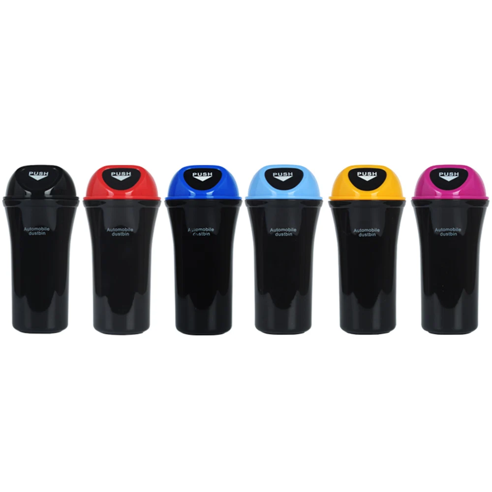

Car Trash Can Vehicle Automotive Cup Holder Garbage Car Trash Garbage Can Can Multi-function Small Mini Trash Bin Auto Interior