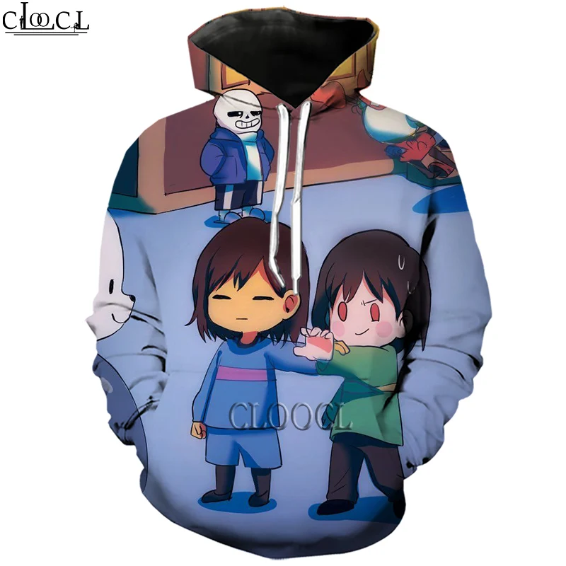 

HX Newest Popular Game Undertale Casual Streetwear 3D Print Tracksuit Hoodie Men Women Fashion Hip Hop Tops Drop Shipping
