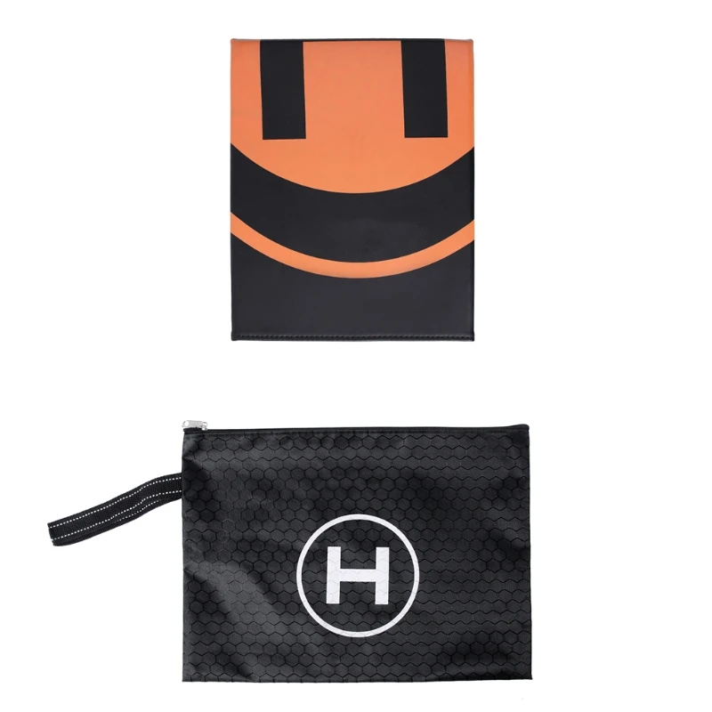 

Hexagonal Landing Pad Fast-Foldable Helipad Aircraft Accessory Waterproof PU Leather Parking Apron Compatible with Mavic Mini SE