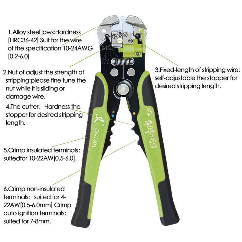 Новые Автоматические щипцы для зачистки проводов многоцелевой инструмент