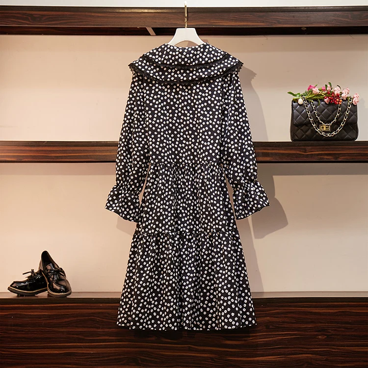 Осень 2009 большой размер жира мм Двухслойное Кукольное ожерелье сломанный цветок