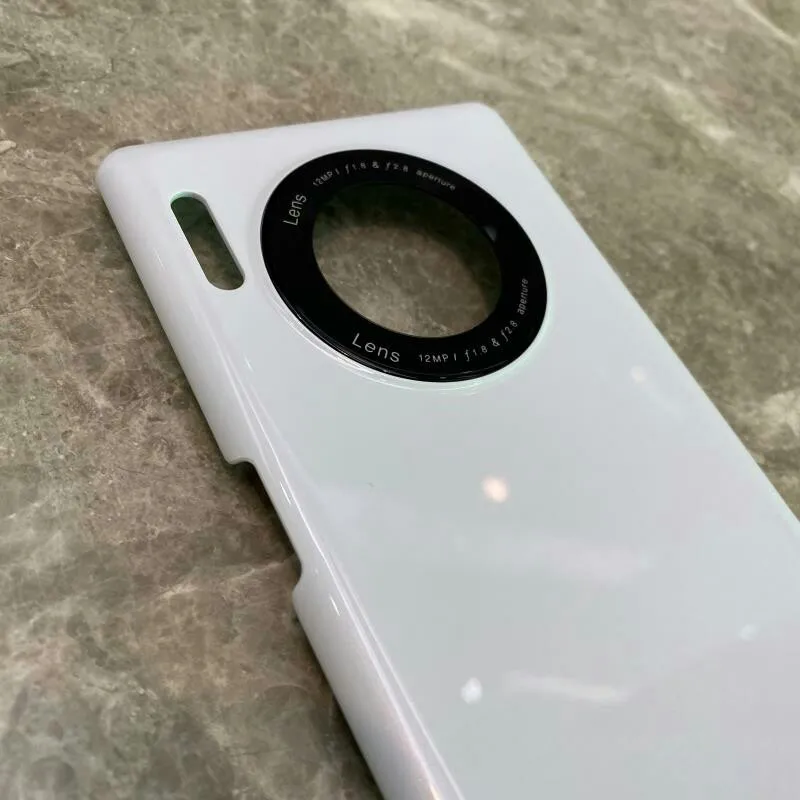 Mate 30 Pro Чехол Mofi для huawei mate зеленый фиолетовый белый черный зеркальный прозрачный