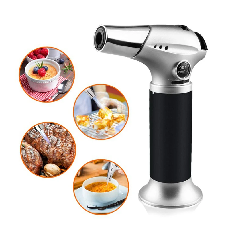 

Butane Burner Welding Gun Torch Flame Gun Brazing Flamethrower Outdoor Camping BBQ Portable Soldering Heat Gas Welding Equipment