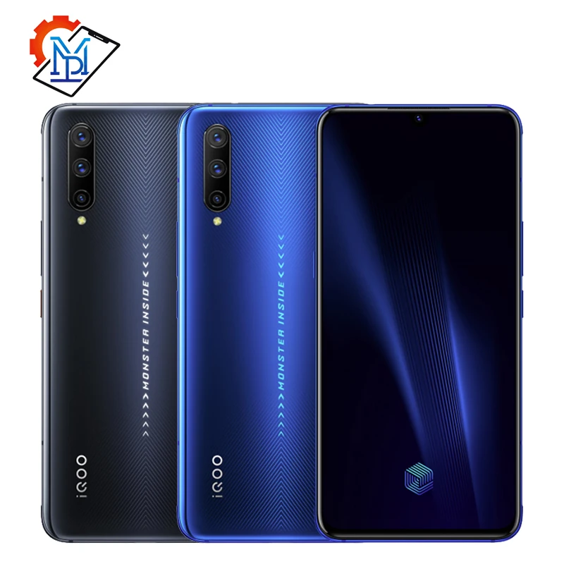 Оригинальный смартфон vivo iQOO Pro 4G 6 41 дюймов Super AMOLED 8 Гб ОЗУ 128 ПЗУ Snapdragon 855 Plus Android 9 0