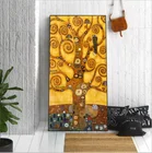 Настенная картина Древо жизни, Картина на холсте Густава Климта, Масляные картины, печатные плакаты, настенные картины для гостиной, декоративная картина