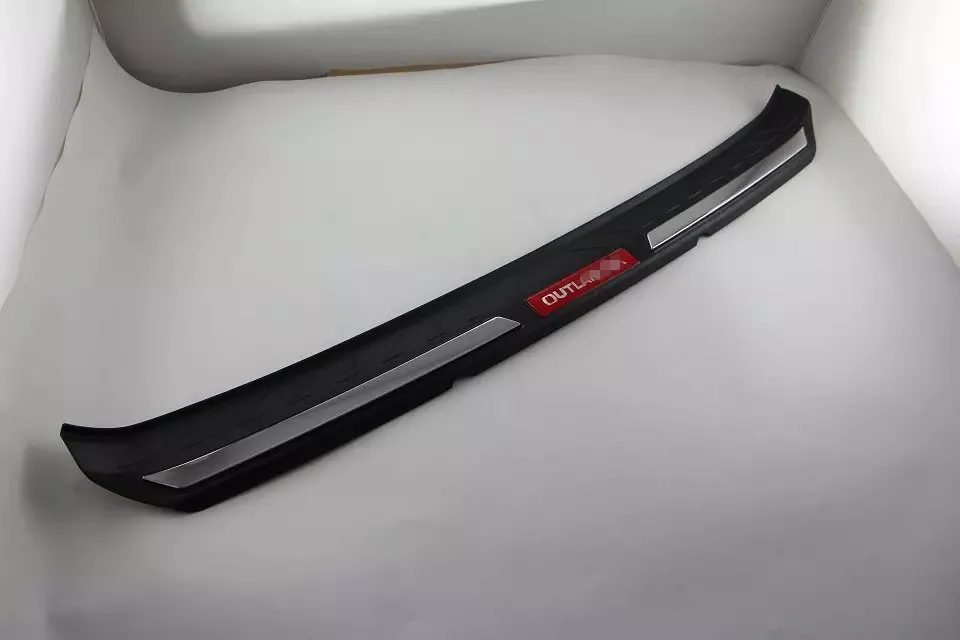 

1 компл. Роскошный из нержавеющей стали автомобиля арьергарды багажника внешний задний хвост коробка бампер педаль панель для Mitsubishi Outlander ...