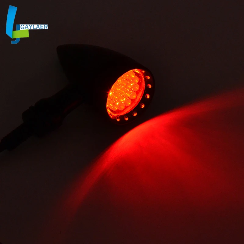 

2PCS Motorcycle Turn Signal Indicators Stop Light for Harley Motorbike Motorcycle Rear Turn Signal Led Lights