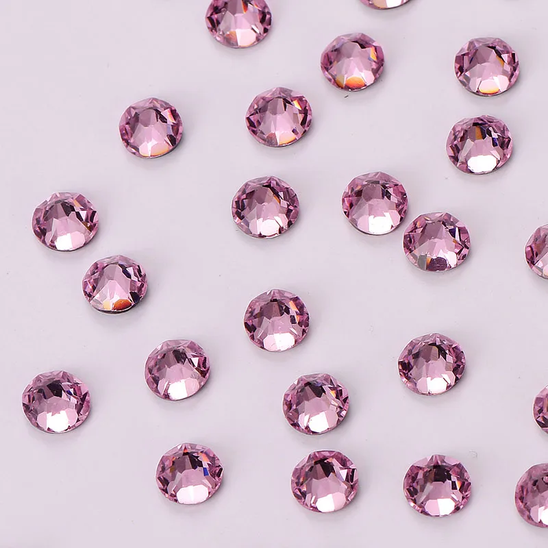 Светильник стразы горячей фиксации 8 больших маленьких граней для DIY одежда