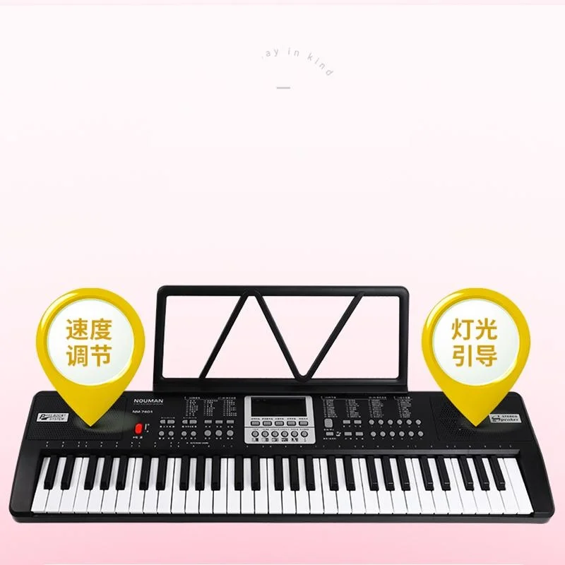Professional Elektronik Stand Org Klavye Clavier Elektronische Eletronica Piano Keyboard Teclado Musical Electronic Organ enlarge