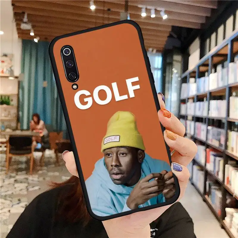 

Rapper tyler the creator GOLF bees Phone Case black For Xiaomi Redmi mi note 7 8t 9 9t 9s 8 10 10t 11 pro lite K20 max 3