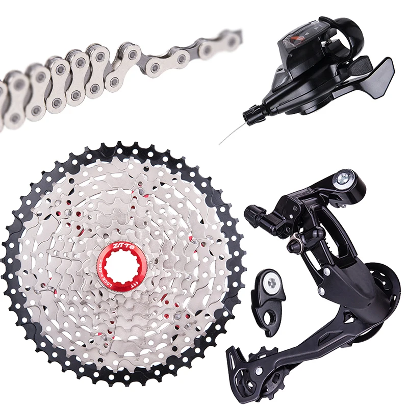 

ZTTO Mountain Bike MTB 9 Speed Cassette K7 9v 11 46t Bicycle Bike Freewheel Sprocket Chainwheel Parts for M430 M4000 M590