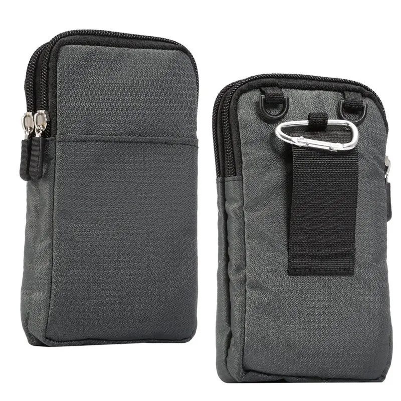Универсальная маленькая сумка через плечо для мобильного телефона на молнии
