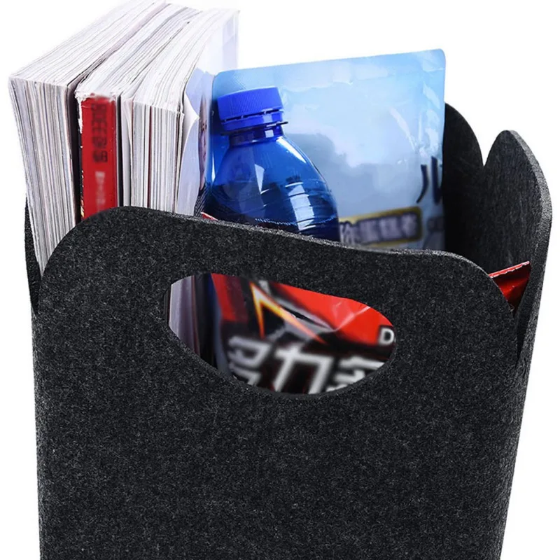 

3PCs Felt Laundry Basket Cloth Felt Bedroom Toys Organizer Storage Bins Clothes Toys Sundries Storage Basket