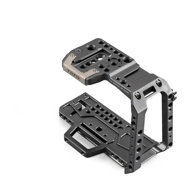 Tilta BMPCC 4K TA-T01-A-G Полная Клетка для камеры все аксессуары для камеры Blackmagic Верхняя ручка Боковая ручка F970 пластина - Цвет: Half Cage