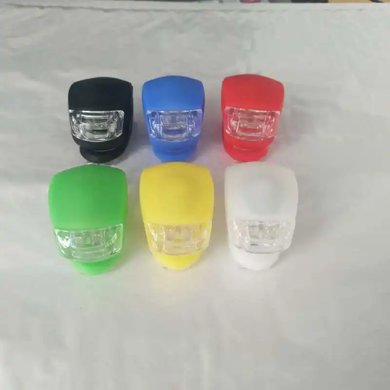 Светодиодный светильник для велосипеда силиконовый велосипедный фонарь