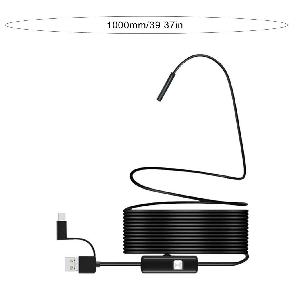 

7mm Three-in-one Multifunctional High-definition Mobile Phone Computer Pipe Endoscope