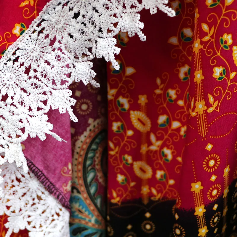 Новинка 2020 Африканское платье Dashikiage для женщин 100% хлопок цветочный принт