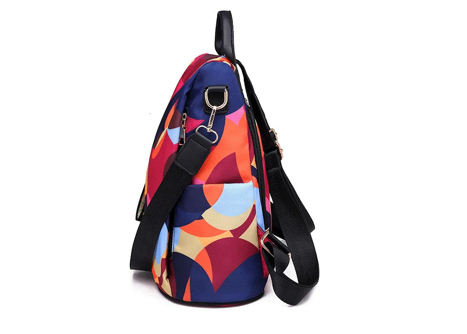 Модные большой цветочный женский рюкзак Оксфорд Bagpack женский Anti Theft Рюкзак Школьная Сумка для подростка обувь девочек plecak рюкзаки