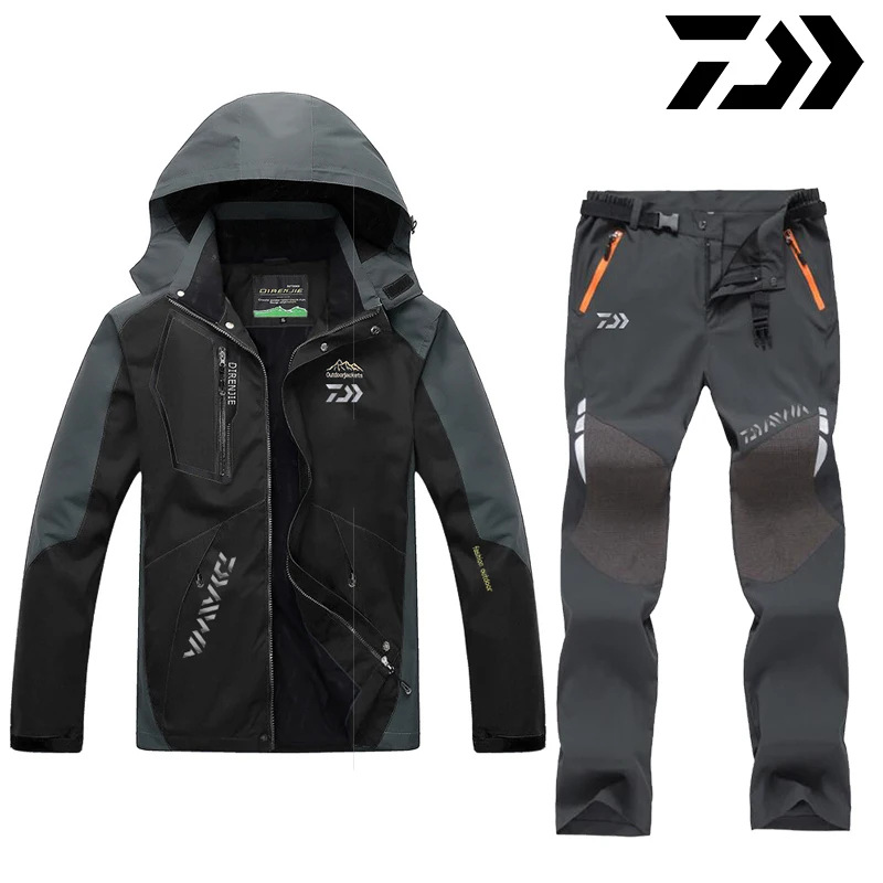 

2021 Daiwa Fishing Clothes Outdoor Fishing Clothing Quick-dry Pants Men Fishing Suit Breathable Sunscreen DAWA Fishing Jacket