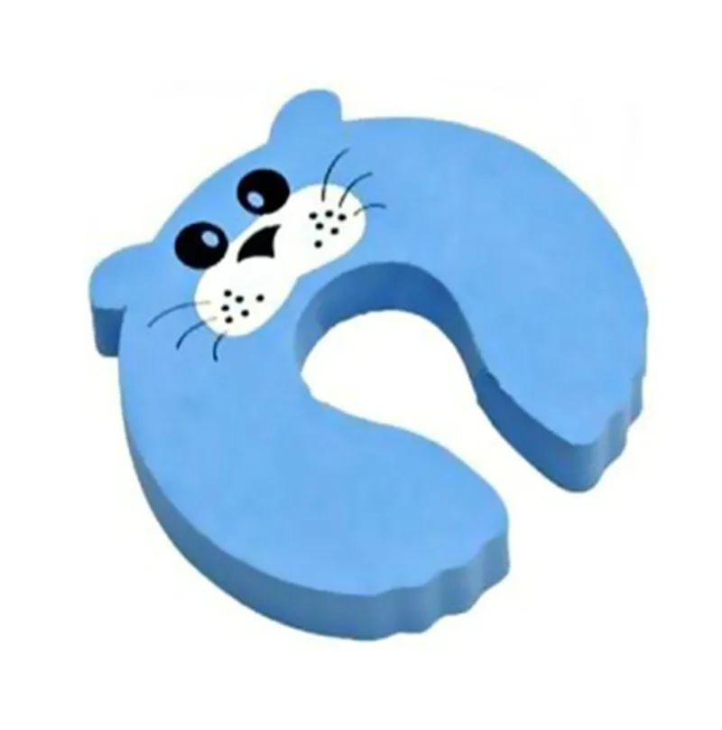 Fashion Baby Safety Locks Children Protection C Shape Security Cabinet Door Clip Kids Finger Safe Soft Foam Stopper | Обустройство