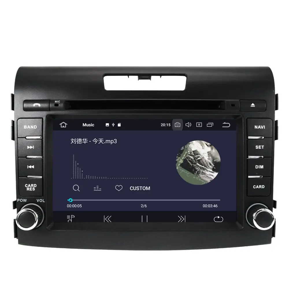 Автомобильный DVD-плеер с радио GPS Android 10 0 для Honda CRV 2012 2013 2014 2015 2016 навигация
