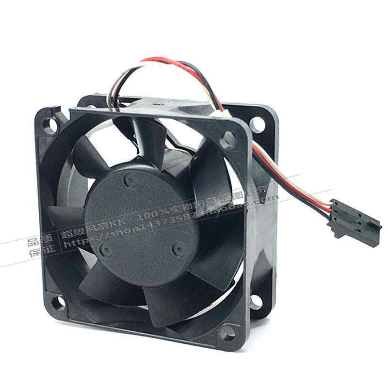 

Original NMB 2410ML-04W-B19 12V 0.10A 6CM 6025 computer case power server silent cooling fan