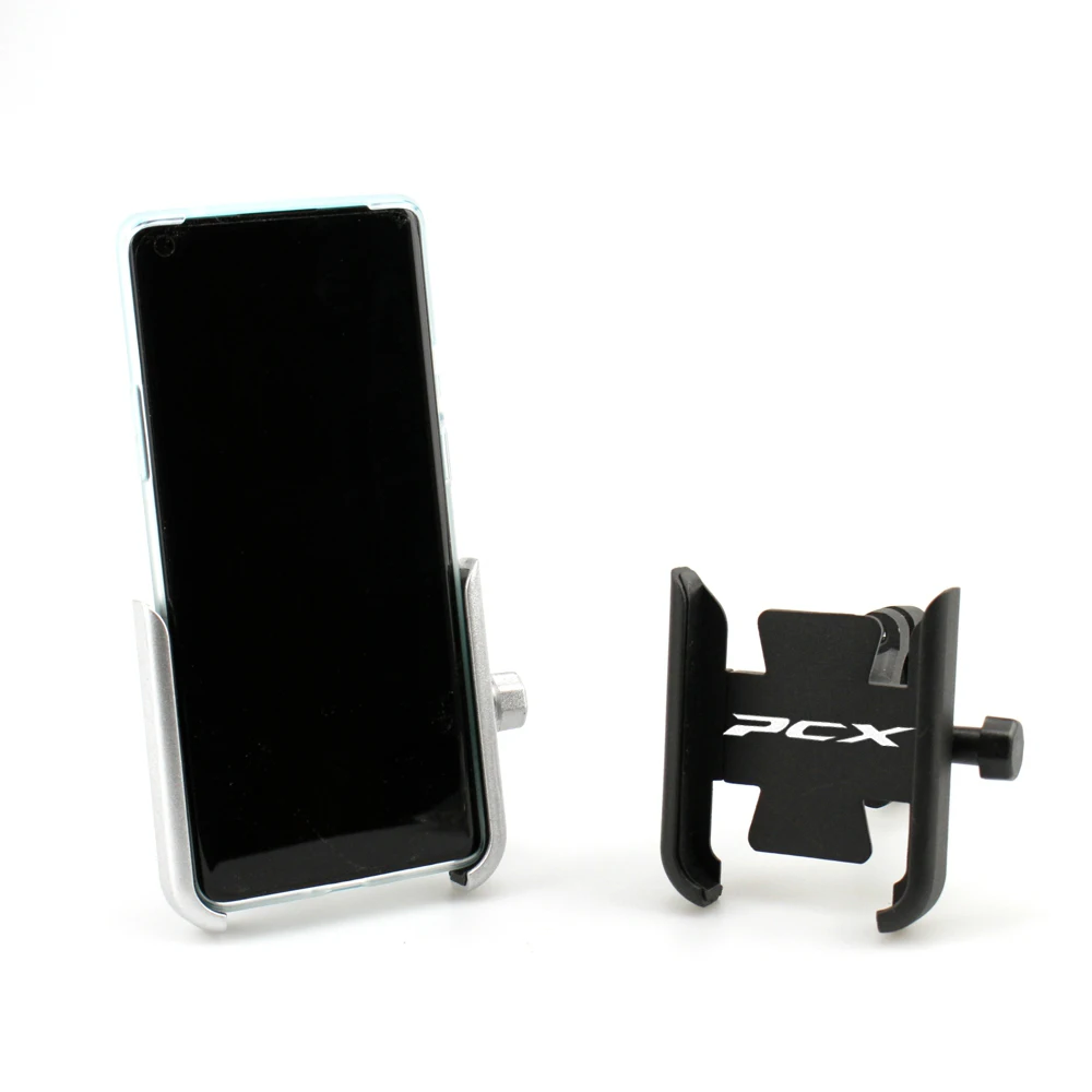 for honda pcx150 pcx125 pcx 125 pcx 150 motorcycle accessories cnc handlebar mobile phone holder gps stand bracket free global shipping