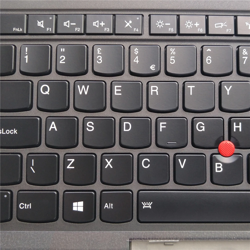 Клавиатура с подсветкой для ноутбука LENOVO X1 Carbon 3rd UK Key Cap черная клавиатура серая C