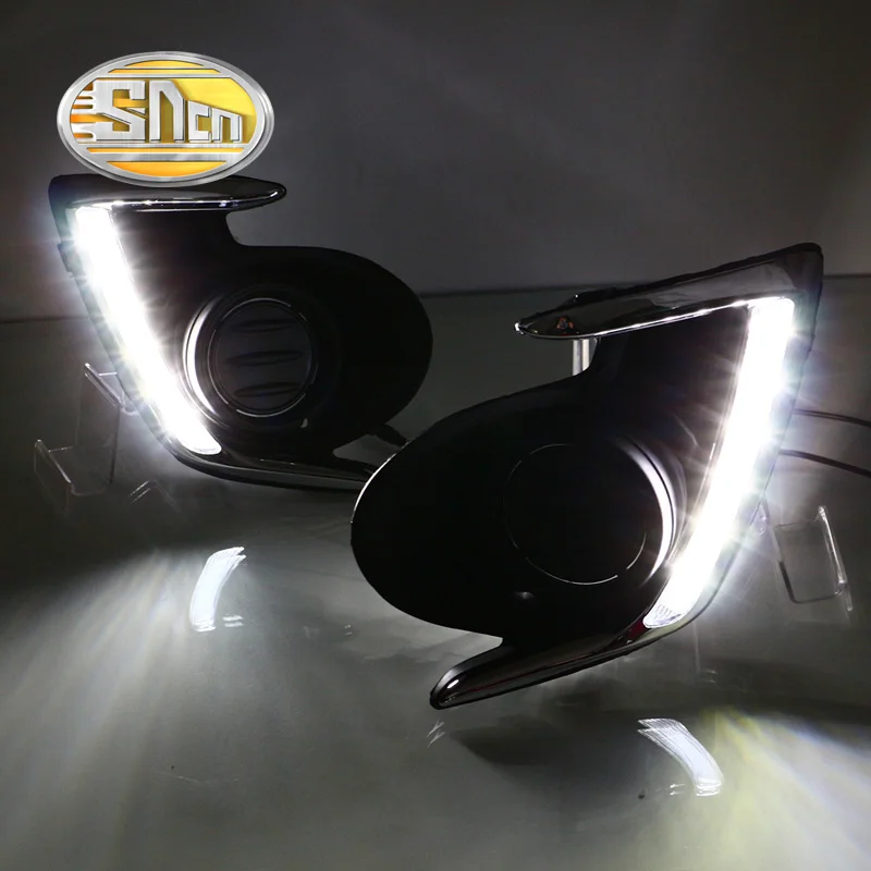 Для Mitsubishi Attrage G4 2012 2013 2014 2015 дневный ходовой светильник LED DRL противотуманная фара