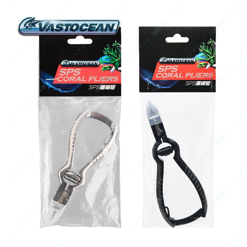 Aquarium VASTOCEAN Coral Sps Scissors Stainless Steel Fish Reef Tank Tools Coral Clamp Black Coral Bone Cutter