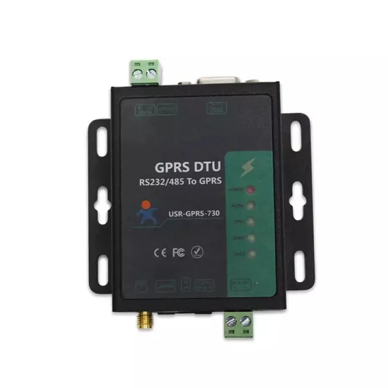 

USR-GPRS-730 контроллер промышленной передачи данных RS232 / RS485 GSM-модемы с поддержкой GSM/GPRS к последовательному преобразователю