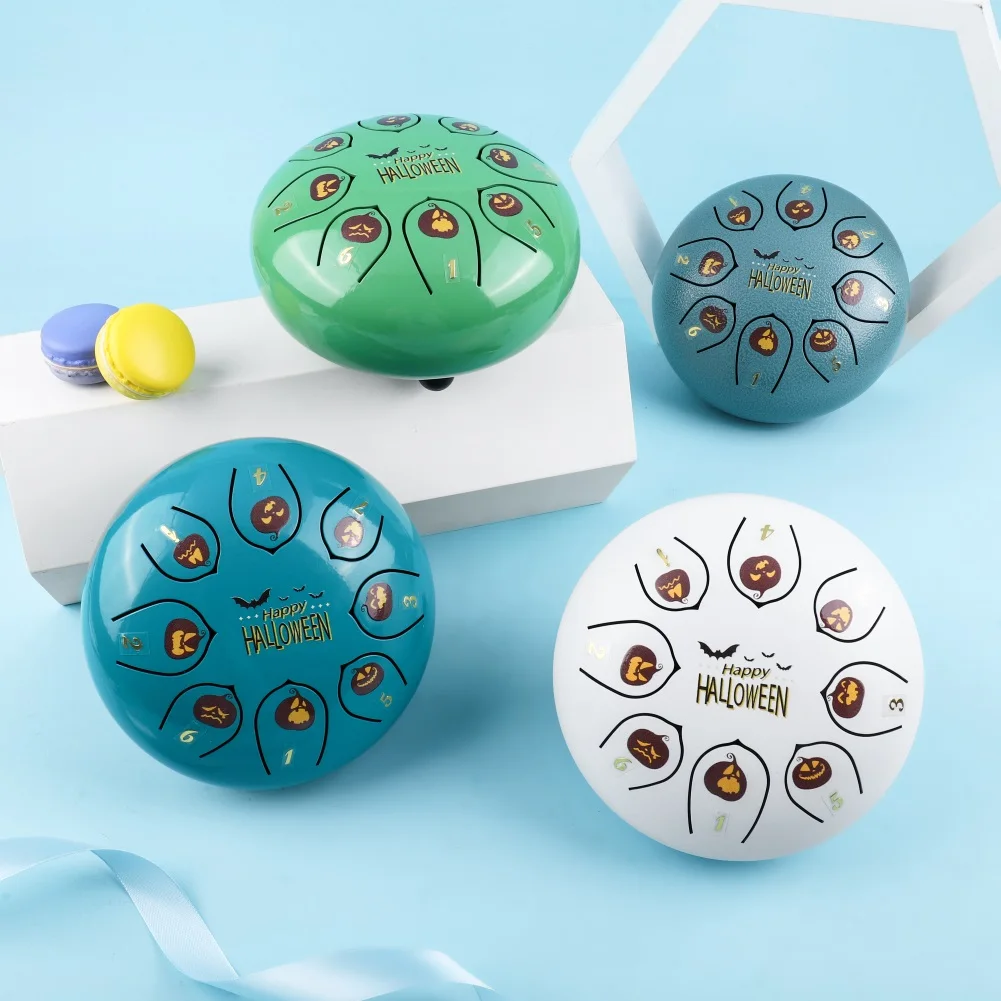 Миниатюрный стальной барабан для языка 6 дюймов 8 тонов медитации йоги