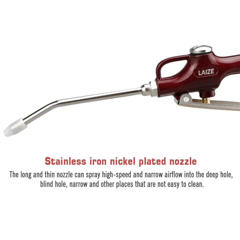 

Computer Maintenance Ergonomic Powerful Dust Blower Factory Machinery Aluminium Alloy High Pressure Easy Install