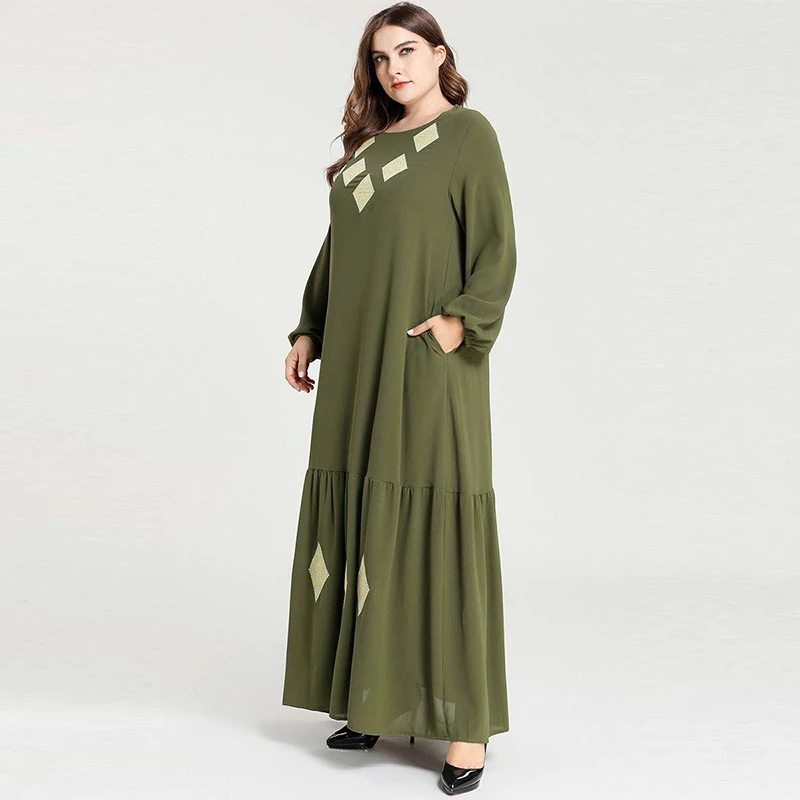 Мусульманская мода Средний Восток большой размер женская мусульманская